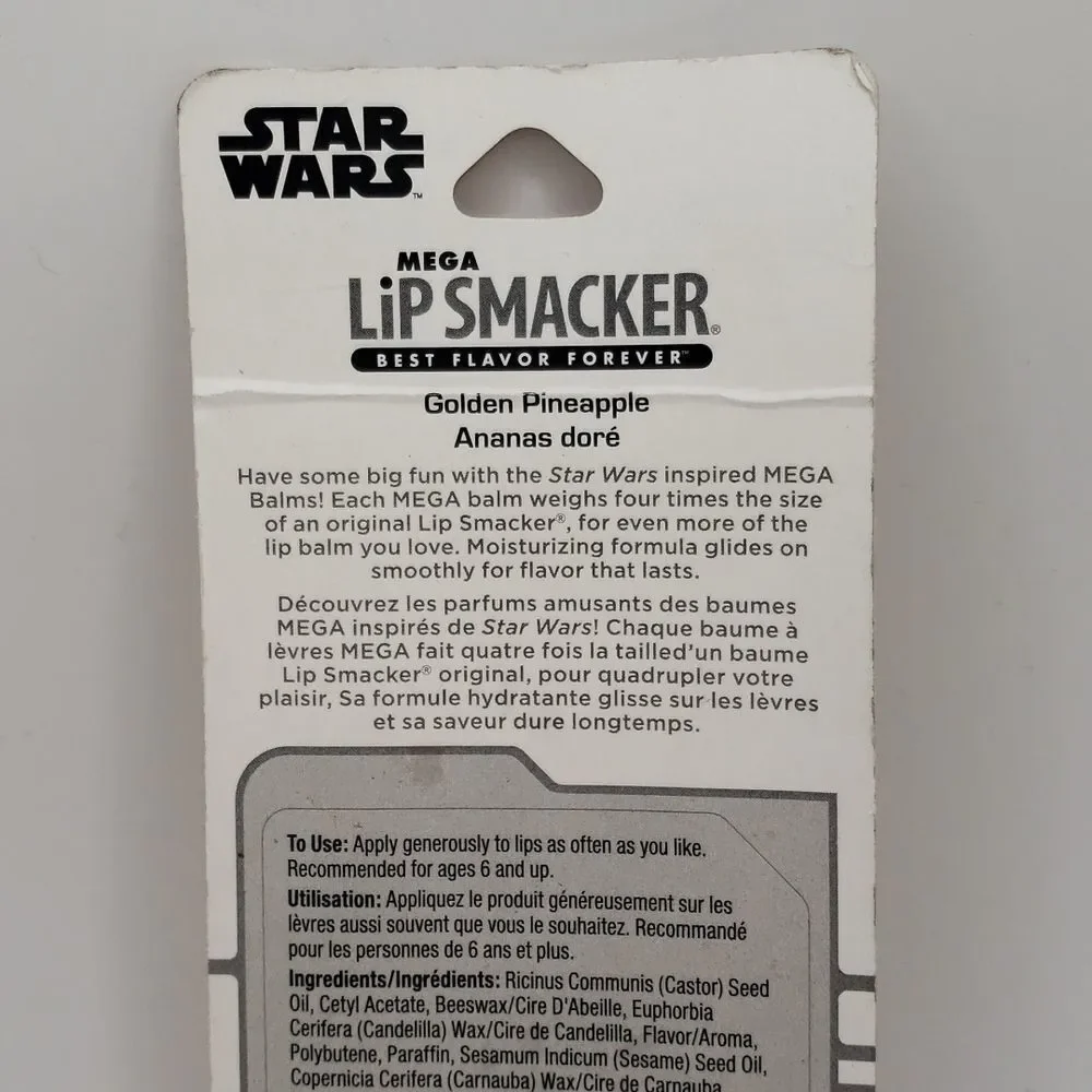 Star wars C-3PO pineapple lip smacker